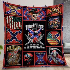 Redneck The Side You Never Want To See Quilt Gift For Christmas Birthday Thanksgiving