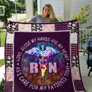 Registered Nurse Quilt Gift For Family On Christmas Black Friday Cyber Monday