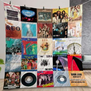 Reo Speedwagon Quilt Gift For Christmas Birthday Thanksgiving