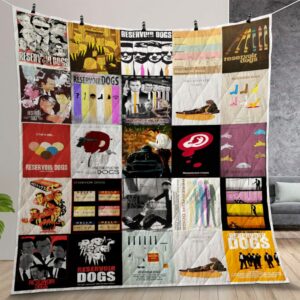 Reservoir Dogs Quilt Gift For Christmas Birthday Thanksgiving Version 3
