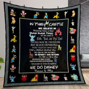 Rhonda and Mike Quilt Gift For Christmas Birthday Thanksgiving