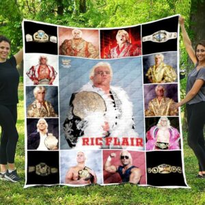 Ric Flair Quilt Gift For Christmas Black Friday Thanksgiving