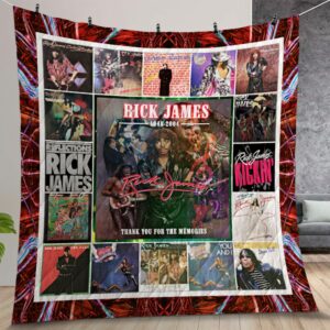 Rick James Quilt Gift For Christmas Birthday Thanksgiving