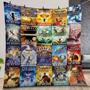 Rick Riordan Quilt Gift For Christmas Birthday Halloween