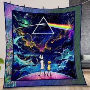 Rick amp Morty Art Quilt Gift Ideas For Fans