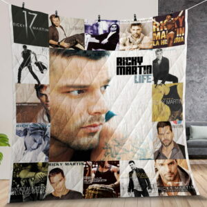 Ricky Martin Albums Quilt Gift For Fans Christmas Black Friday