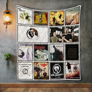 Rise Against Album Covers Quilt Gift For Fans Christmas Black Friday Black Friday