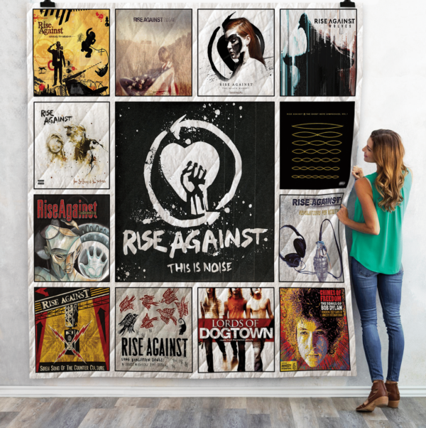 Rise Against Albums Quilt Gift For Family On Christmas Black Friday Cyber Monday