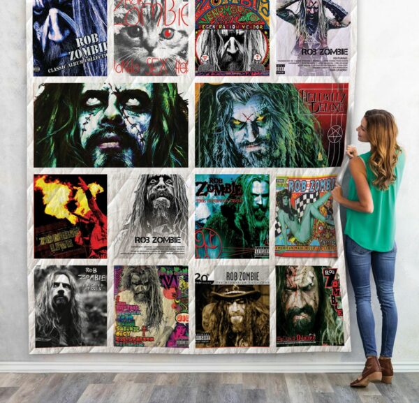 Rob Zombie Albums Quilt Gift For Fans Christmas Black Friday Black Friday