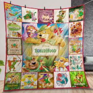 Robin Hood Quilt Gift For Christmas Birthday Halloween