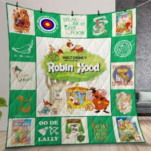 Robin Hoods Quilt Gift For Christmas Birthday Halloween
