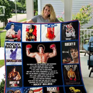Rocky Balboa Quilt Gift For Family On Christmas Black Friday Cyber Monday