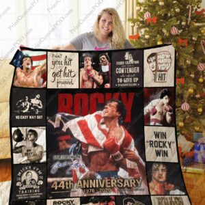 Rocky Quilt Gift For Fans Christmas Black Friday Black Friday