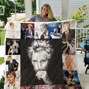 Rod Stewart Albums Quilt Gift For Fans Birthdays