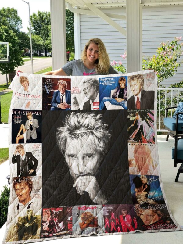 Rod Stewart Albums Quilt Gift For Fans Birthdays