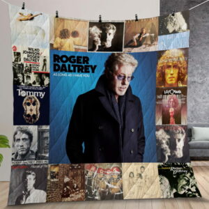 Roger Daltrey Album Covers Quilt Gift For Christmas Birthday Thanksgiving