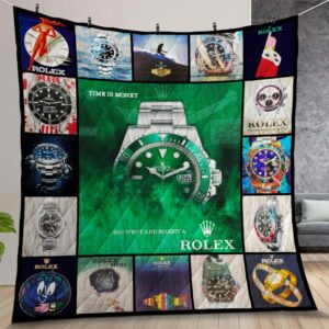 Rolex Watches Quilt Gift For Christmas Birthday Halloween