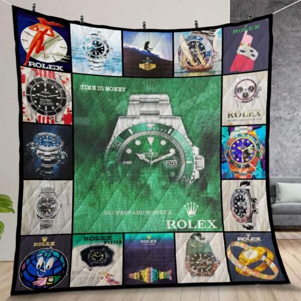 Rolex Watches Quilt Gift For Christmas Birthday Thanksgiving Ver 17