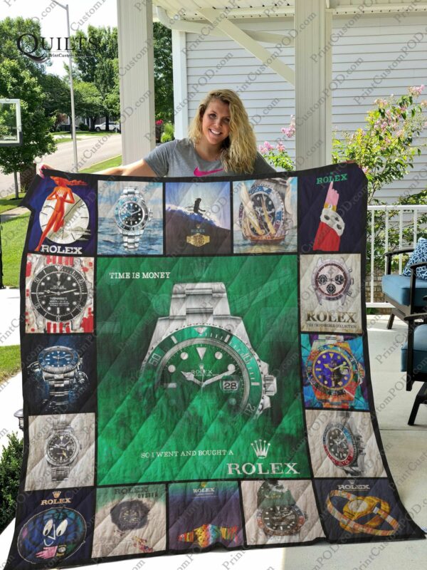 Rolex Watches Quilt Gift For Fans Christmas Black Friday Black Friday
