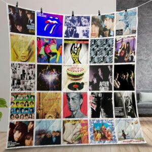 Rolling Stone Quilt Gift For Christmas Birthday Thanksgiving Version 1