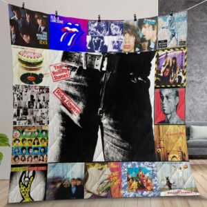 Rolling Stone Quilt Gift For Christmas Birthday Thanksgiving Version 2