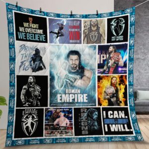 Roman Reigns Rr Quilt Gift For Christmas Birthday Halloween