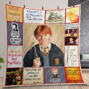 Ron Weasley Quilt Gift For Christmas Birthday Thanksgiving