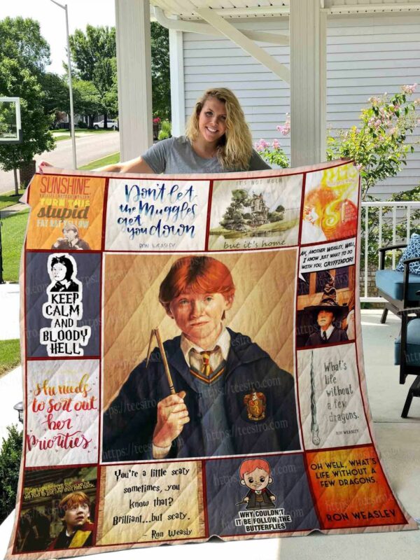 Ron Weasley Quilt Gift For Christmas Black Friday Thanksgiving
