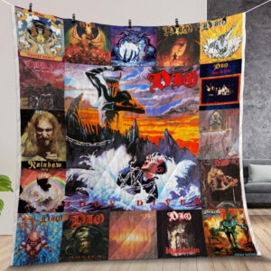 Ronnie James Dio Albums Quilt For Birthday Christmas
