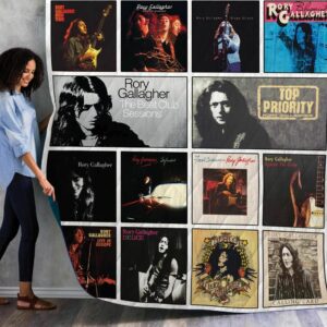 Rory Gallagher Best Albums Quilt Gift For Fans Christmas Black Friday Black Friday
