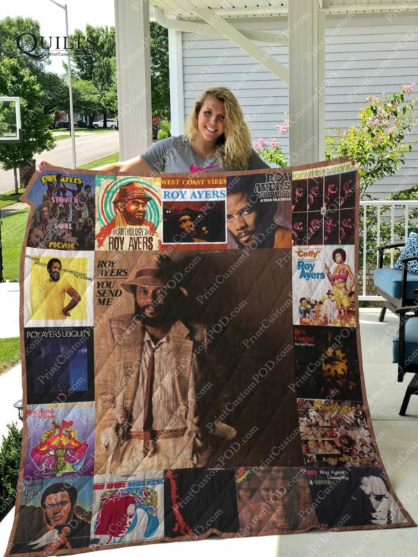 Roy Ayers Albums Quilt Gift For Family On Christmas Black Friday Cyber Monday