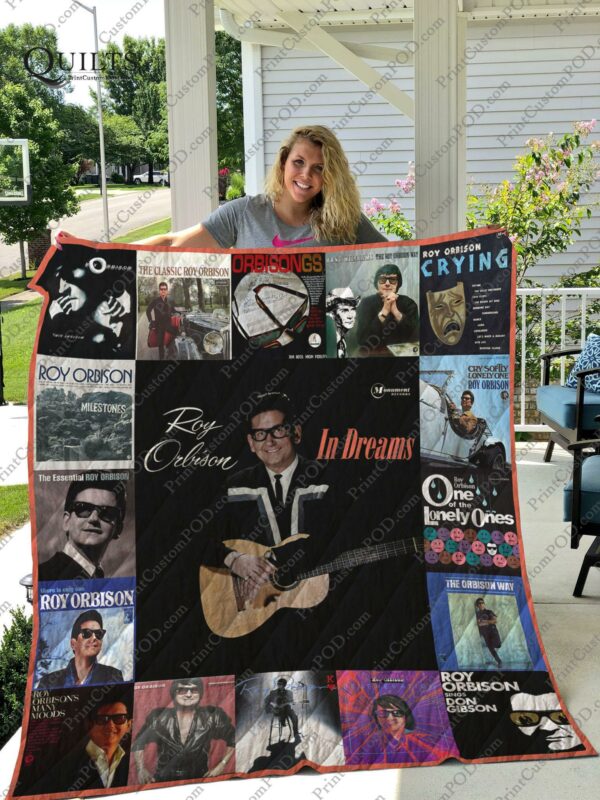 Roy Orbison Quilt Gift For Fans Christmas Black Friday Black Friday