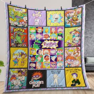 Rugrats Quilt Gift For Christmas Black Friday Thanksgiving