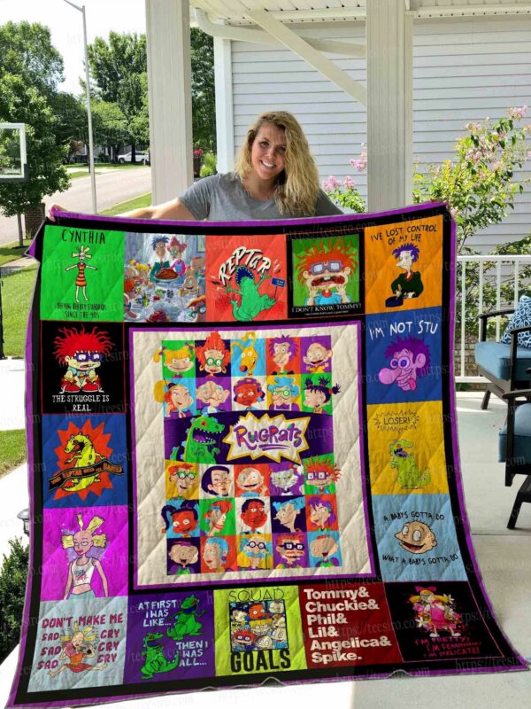 Rugrats Quilt Gift For Fans Christmas Black Friday Black Friday