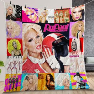Rupaul Quilt Gift For Fans Christmas Black Friday
