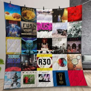Rush Band Album Covers Quilt Gift For Christmas Birthday Thanksgiving