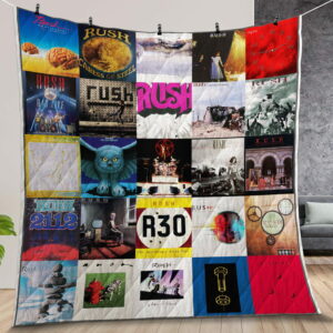 Rush Band Album Covers Quilt Gift For Fans Christmas Black Friday