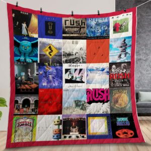 Rush Band Quilt Gift For Family On Christmas Black Friday