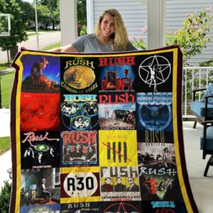 Rush Quilt Gift For Christmas Black Friday Thanksgiving