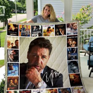 Russell Crowe Quilt Gift Ideas For Fans on Christmas