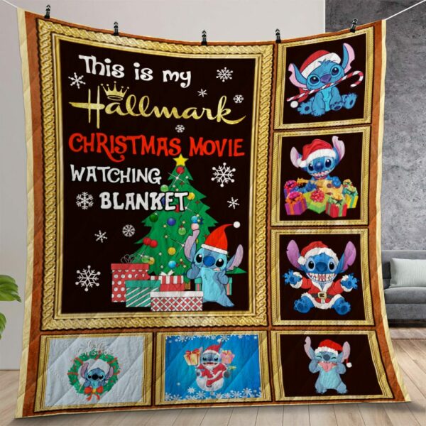 STITCH CHRISTMAS Quilt Gift For Christmas Birthday Thanksgiving