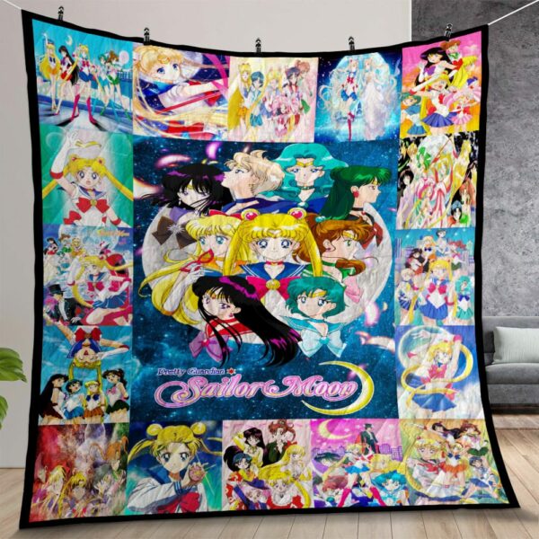 Sailor Moon Quilt Gift For Christmas Birthday Thanksgiving Version 1