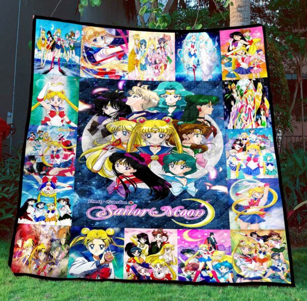 Sailor Moon Quilt Gift For Christmas Black Friday Thanksgiving