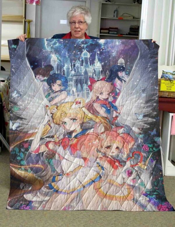Sailor Moon Quilt Gift For Fans Christmas Black Friday Black Friday