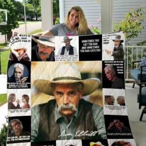 Sam Elliott Quilt Gift For Fans Christmas Black Friday Black Friday
