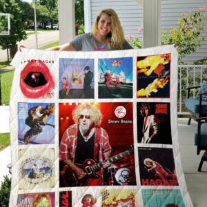Sammy Hagar Albums Quilt Gift For Christmas Black Friday Thanksgiving