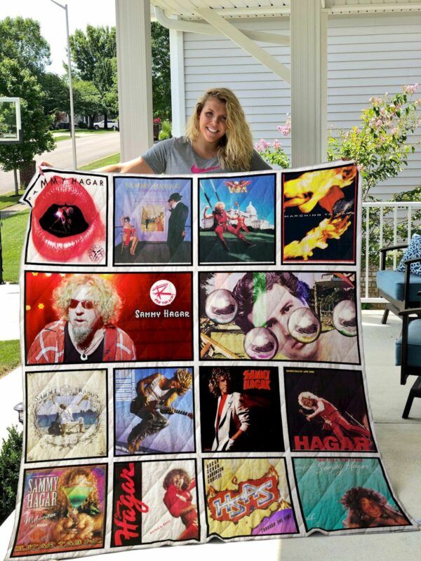 Sammy Hagar Quilt Gift For Fans Christmas Black Friday Black Friday