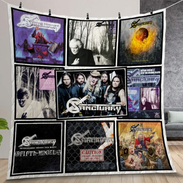 Sanctuary Album Covers Quilt Gift For Christmas Birthday Thanksgiving