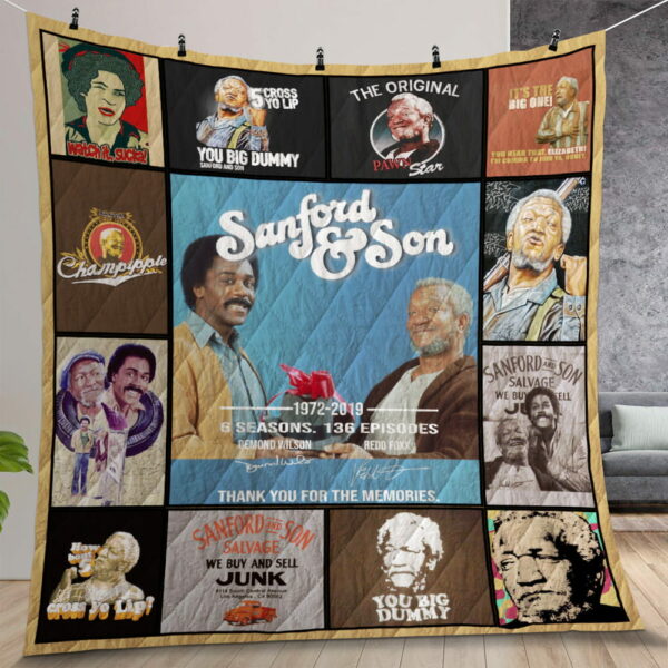 Sanford And Son Quilt Gift For Christmas Birthday Thanksgiving