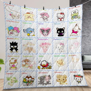 Sanrio Quilt Gift For Christmas Birthday Halloween
